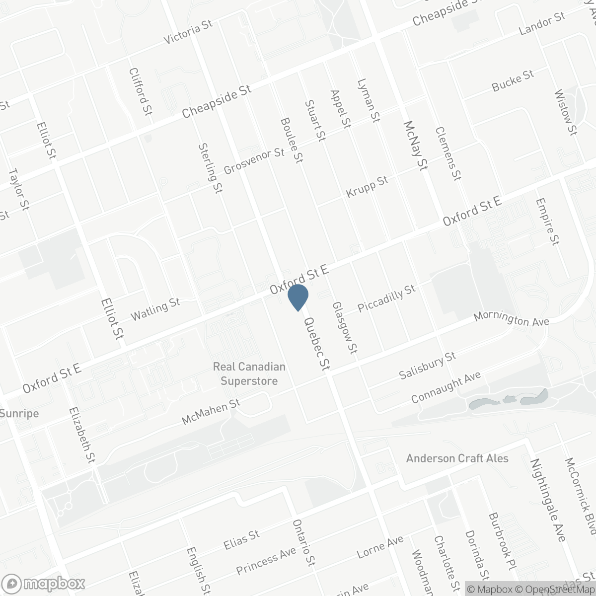 827 QUEBEC STREET, London, Ontario N5Y 1X3